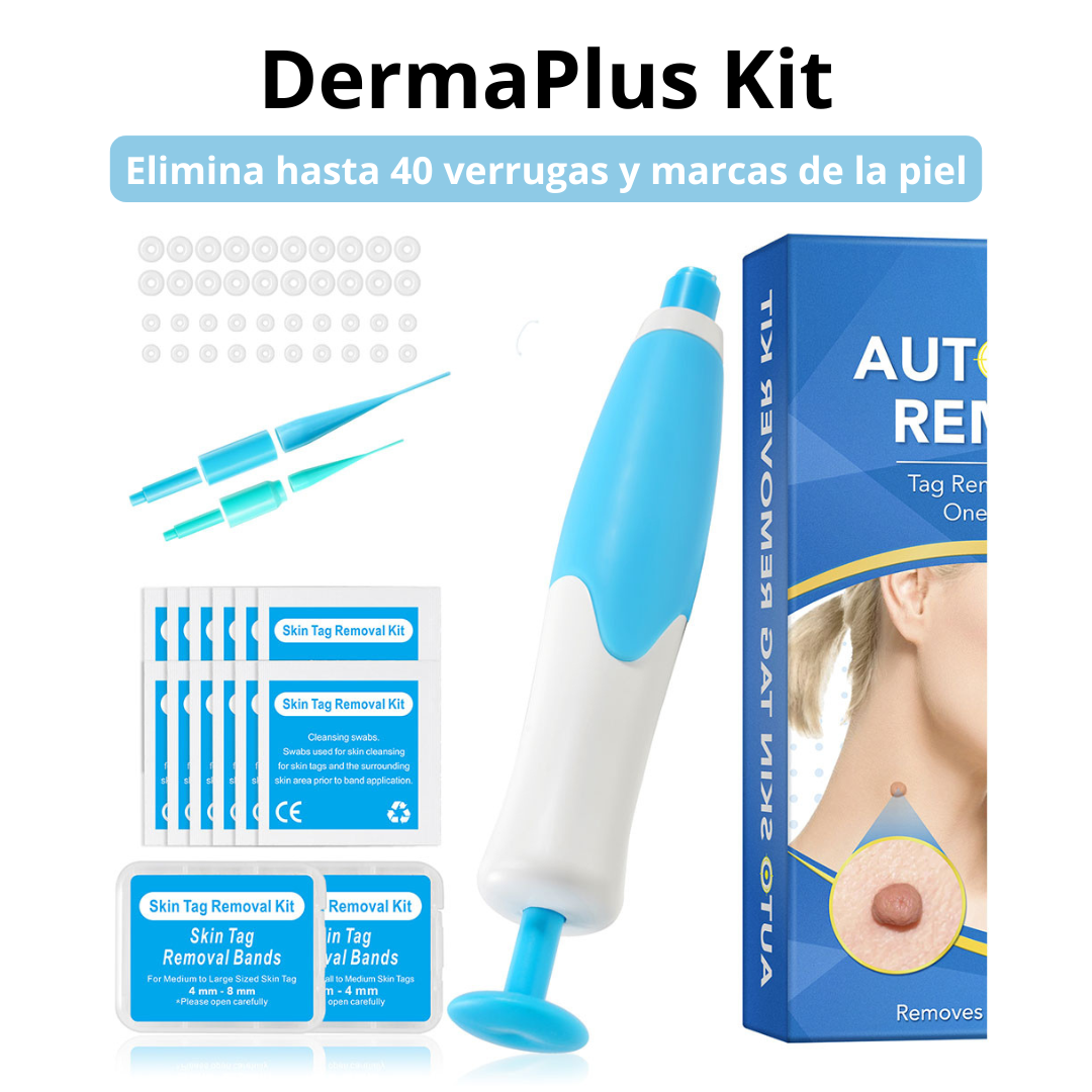DermaPlus Kit - Removedor de Verrugas y Marcas de Piel